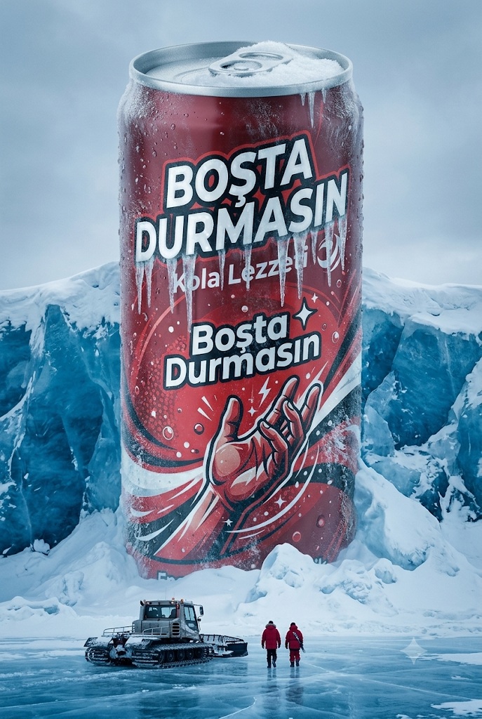 Kola Kutusu Buz Dağı (Cola Can Iceberg)