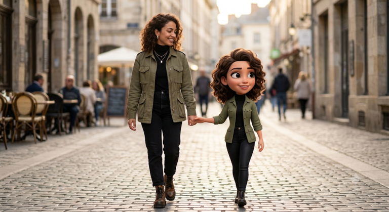 Animasyon İkizimle Yürüyüş (Animated Walk with My Twin)